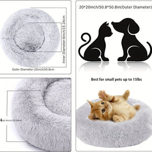 Cat Anxiety Relief Bed – Cozy Indoor Lounger for Calming Comfort