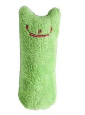 Plush Catnip Toy for Teeth Grinding and Play