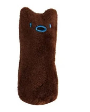 Plush Catnip Toy for Teeth Grinding and Play