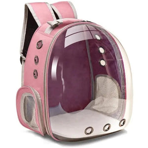 Breathable Capsule Bubble Cat Backpack for Stylish Pet Travel