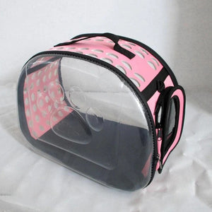 Transparent Foldable Outdoor Pet Travel Carrier