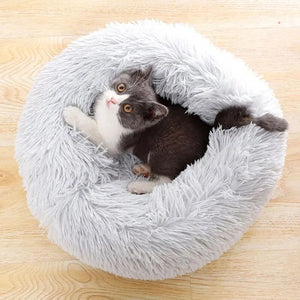 Cat Anxiety Relief Bed – Cozy Indoor Lounger for Calming Comfort