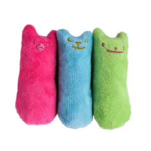 Plush Catnip Toy for Teeth Grinding and Play