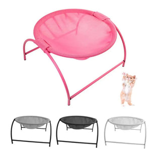 Cozy Elevated Cat Bed Pet Hammock for Restful Relaxation