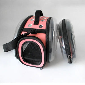 Transparent Foldable Outdoor Pet Travel Carrier