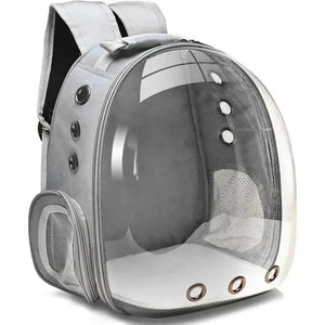 Breathable Capsule Bubble Cat Backpack for Stylish Pet Travel